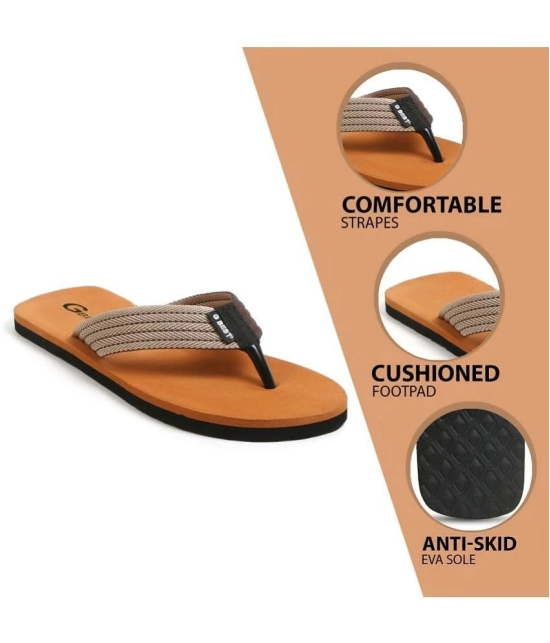 G Best Coffee Mens Thong Flip Flop - None