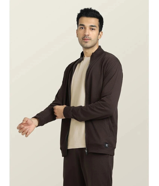 XYXX - Brown Cotton Blend Regular Fit Mens Tracksuit ( Pack of 1 ) - XL