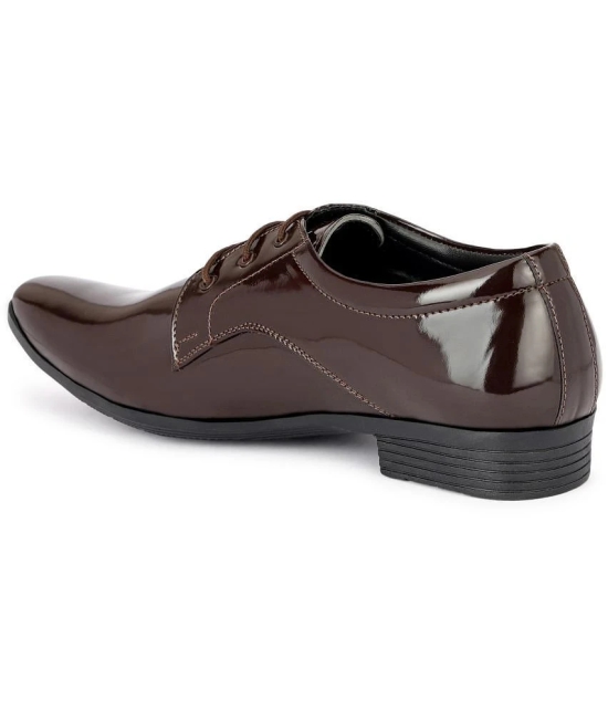 Buxton - Brown Mens Derby Formal Shoes - None