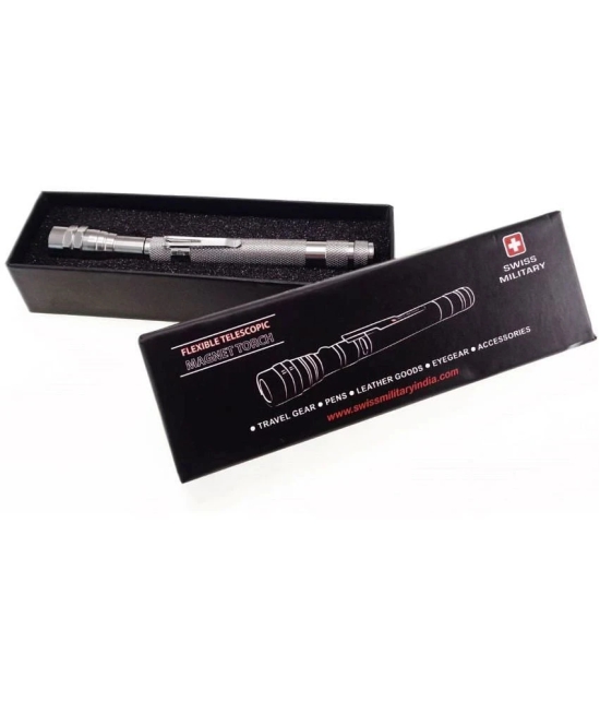 Swiss Military MAGNITE LED Torch - Silver