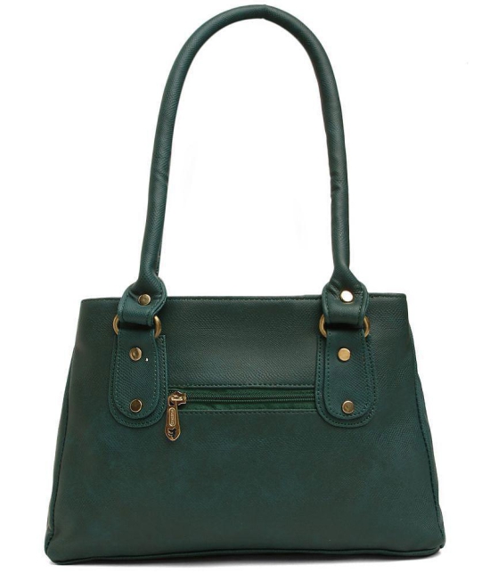 Fostelo - Green PU Shoulder Bag - Green