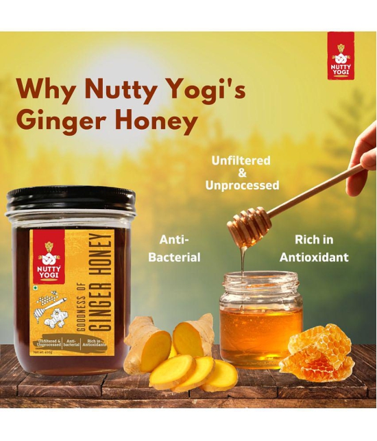 Nutty Yogi Ginger Honey 500