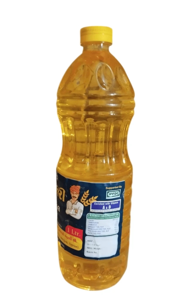 1L Groundnut Oil - Enriched with VItamins A&D