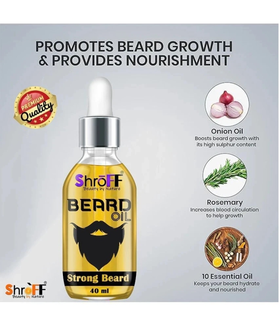 Shroff Almond Oil Volumizing Beard Oil 100 ml