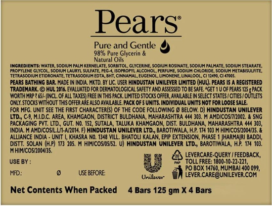 Pears 4 Pack