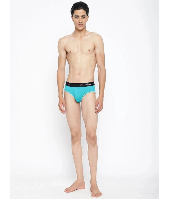 La Intimo Cotton Mens Briefs ( Teal ) - None