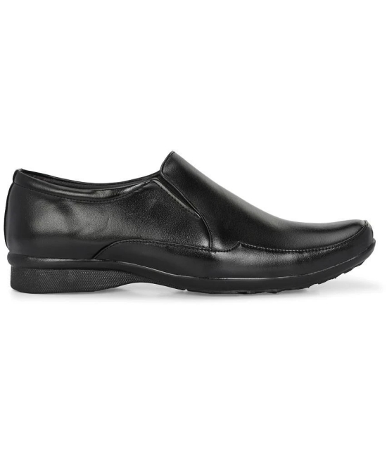 Bucik Black Mens Slip On Formal Shoes - None