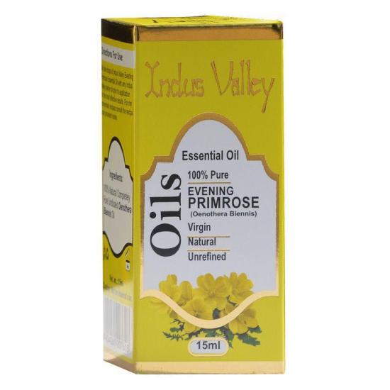 Indus Valley Evening Primrose Essential Oil and Jojoba Carrier Oil Moisturizer Combo Pack