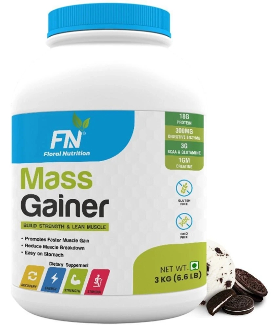 Floral Nutrition Cookies and Cream Mass Gainer ( Pack of 1 )