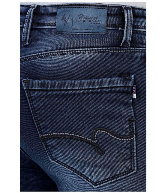 HJ HASASI Blue Regular Fit Jeans - None