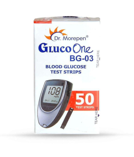 Dr. Morepen - BG03 50 Test Strips 31-50 Strips