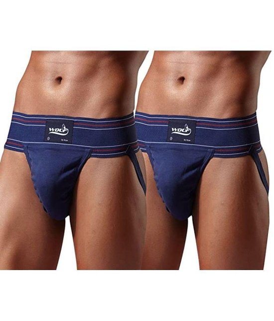 Omtex - Navy Blue Athletic Supporter ( Pack of 2 ) - XL