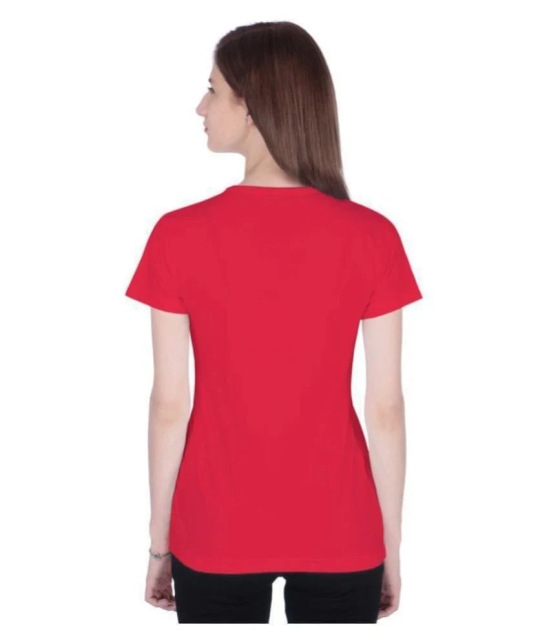 Neo Garments Cotton Red T-Shirts - 3XL