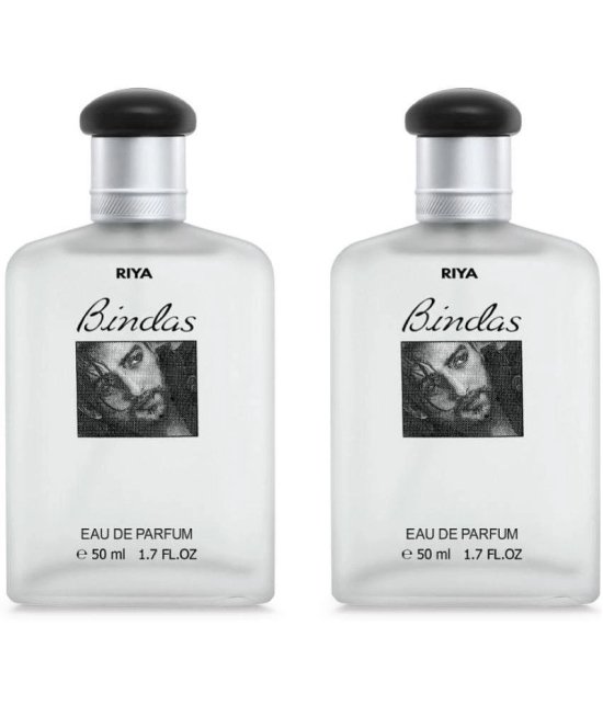 Riya Bindas Eau De Parfum (EDP) For Men 100 ( Pack of 2 )