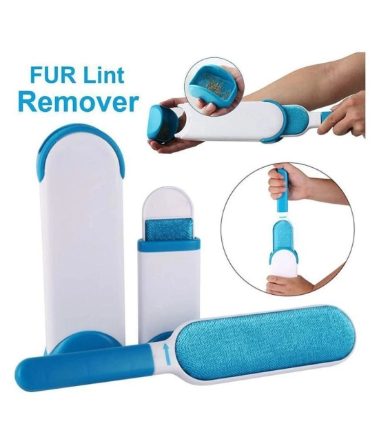 NIRVA ENTERPRISE Pet Fur & Lint Remover Brush Brush Dog Cat Hair Remover Brush from Clothing and Sofa Cleaning Brush - Medium