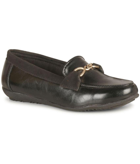 Ishransh - Black Women''s Loafers - None