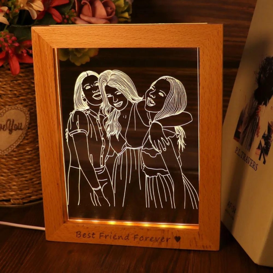 Led photo frames