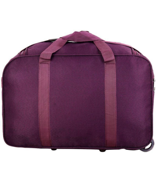 AXEN BAGS - Purple Polyester Duffle Trolley - Onesize