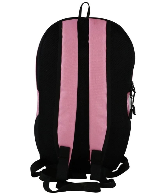 mikebags 15 Ltrs Pink Polyester College Bag - Pink