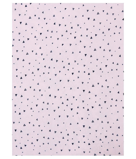 My Milestones Pink Single bed 100% Cotton Bedsheet ( 1 pcs )