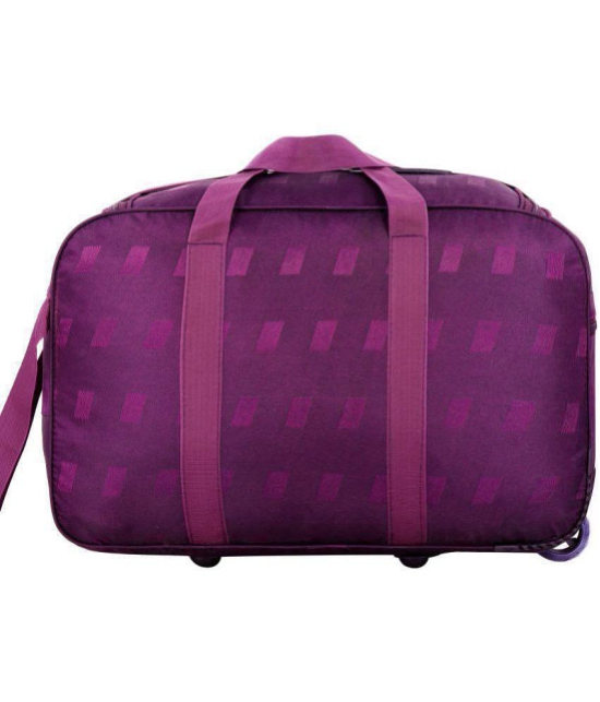 AXEN BAGS - Purple Polyester Duffle Trolley - Onesize