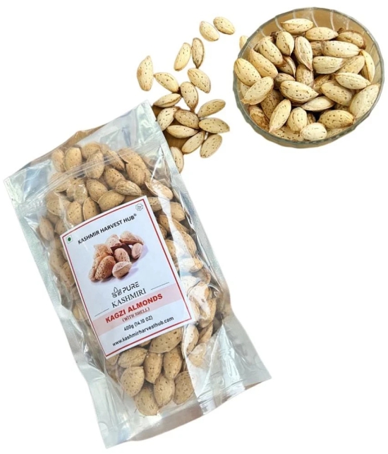 KASHMIR HARVEST HUB Kaghazi Almond 400 g