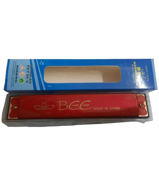 BEE 20 HOLES  Harmonica For Kids/Beginners Pack of 1