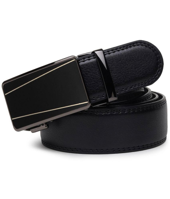 Zacharias - Black Canvas Men's Casual Belt ( Pack of 1 ) - None