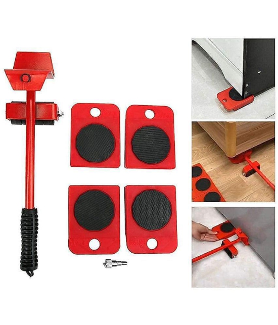 Furniture Lifter/Shifter ToolFurniture Shifting Tool Heavy Furniture Appliance Lifter and Mover Tool Set Easy Convenient Moving Tools Heavy Move Furniture Can Easily Lift Heavy - Red