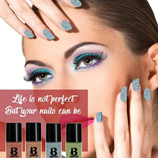 Banetion Gel Nail Polish Pastel color with nude finish One coat Nail Paint 9ml Gel Finish Enriched Formula