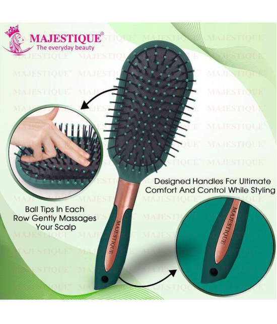 MAJESTIQUE - Cushion Brush For All Hair Types ( Pack of 1 )