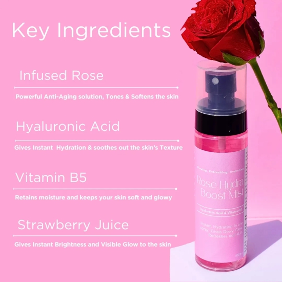 Rose Hydra Glow booster kit (Pack of 3)