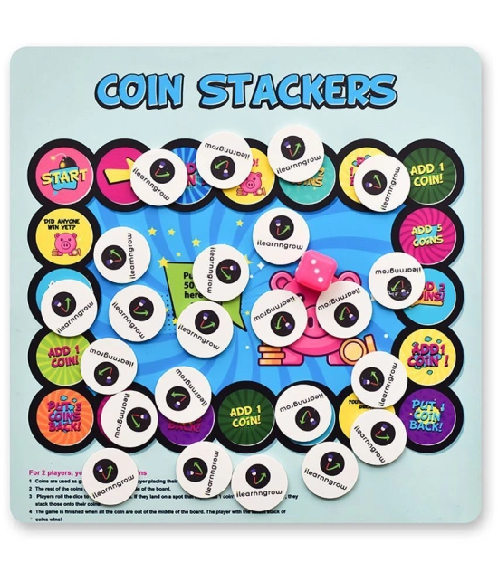 ilearnngrow Coin stacker - Multicolor