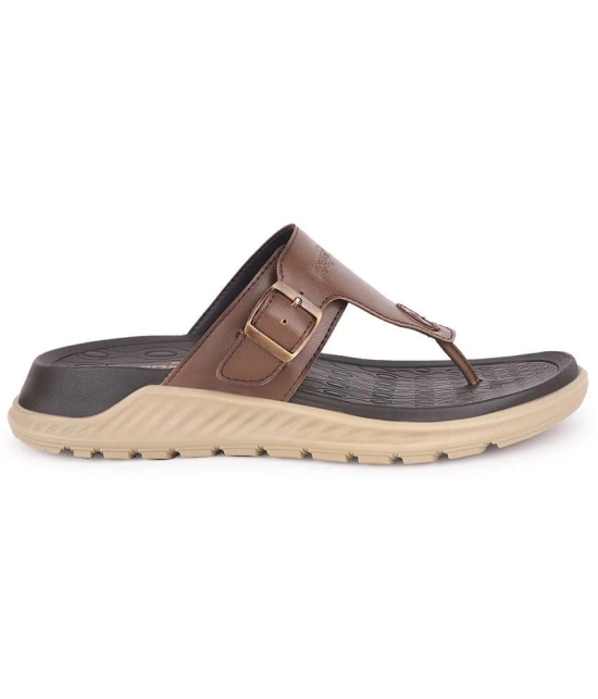 Liberty Tan Mens Thong Flip Flop - None