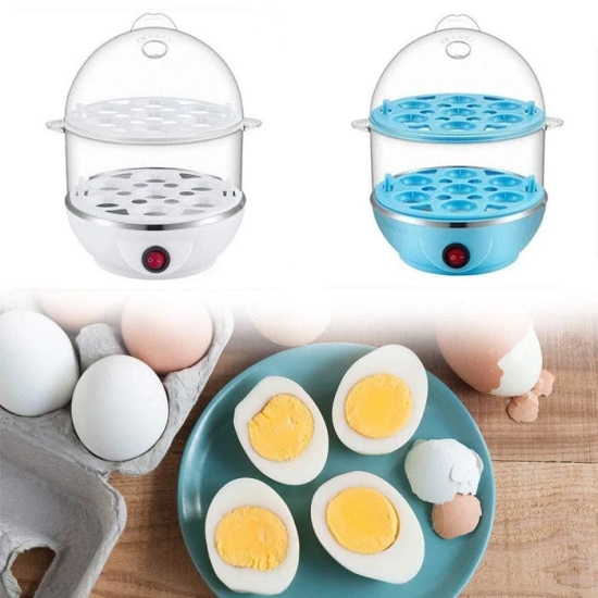 Click to expand Egg Boiler / Poacher / Cooker / Electric Steamer (2 Layer)