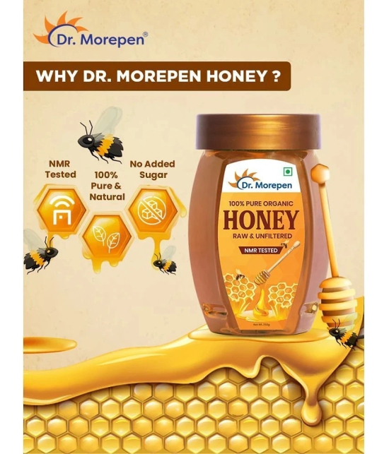 Dr. Morepen 100% Natural & Pure Honey NMR Tested 4 x 250 g Pack of 4