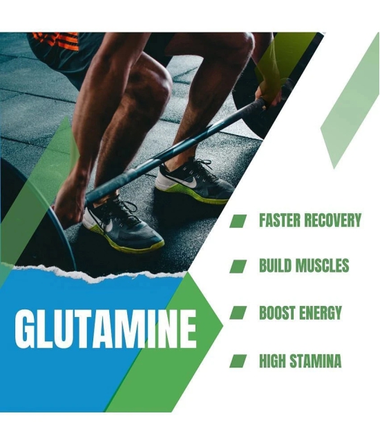 Floral Nutrition Glutamine Powder for Muscle Recovery & Growth, Support Intense Workout 250 gm