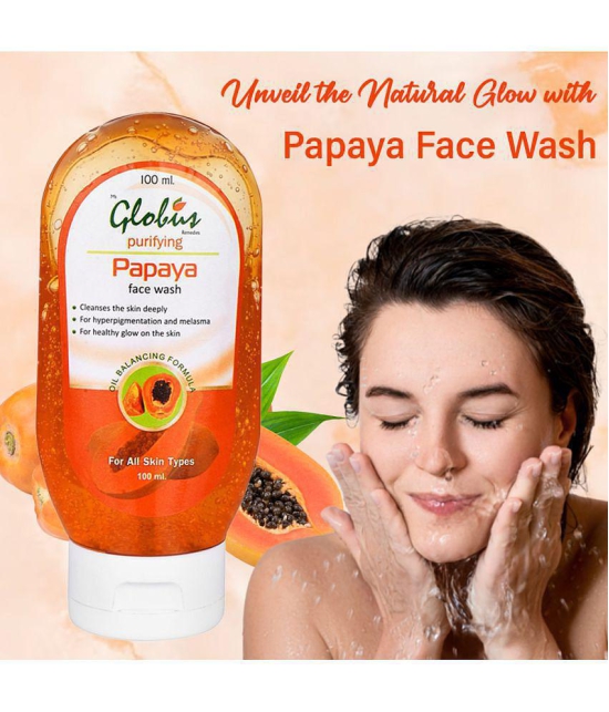 Globus Remedies Papaya Face Wash, 100 ml