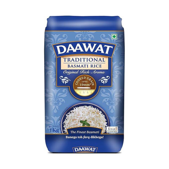 Daawat Basmathi Rice 1Kg