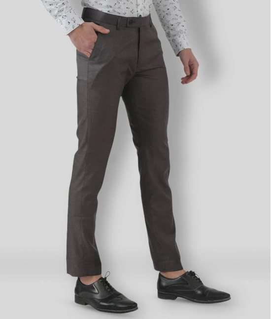 Inspire Clothing Inspiration - Grey Polycotton Slim - Fit Mens Chinos ( Pack of 1 ) - None