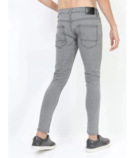 Ketch Skinny Fit Basic Mens Jeans - Grey ( Pack of 1 ) - None