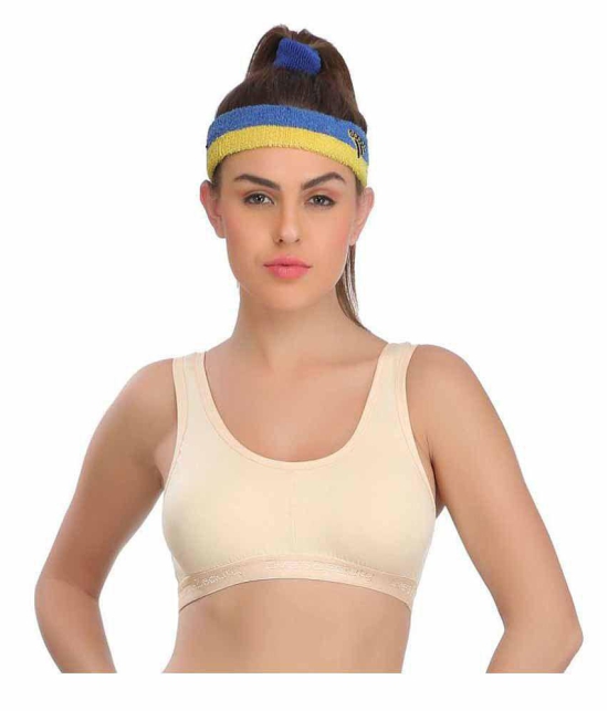 Eves Beauty Cotton Lycra Sports Bras - None