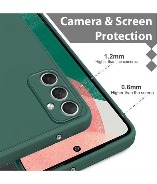 Case Vault Covers - Silicon Soft cases Compatible For Silicon Samsung Galaxy F54 5G ( Pack of 1 ) - Green