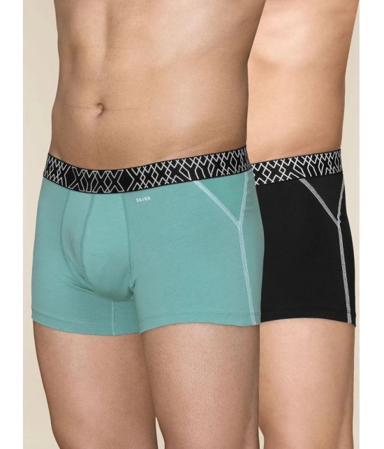 XYXX - Multicolor Cotton Mens Trunks ( Pack of 2 ) - None