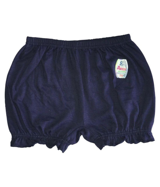 Soft Apparels - Multi Cotton Girls Bloomers ( Pack of 10 ) - None