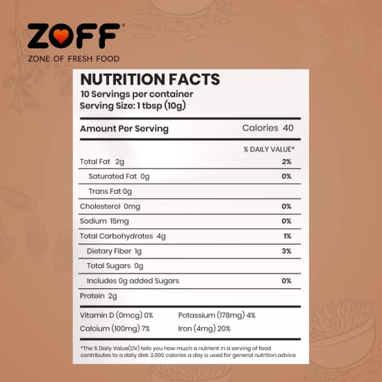 Zoff Roasted Jeera Powder-100g