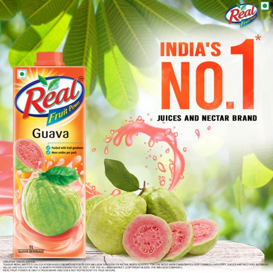 Real Guava Nectar, 1 Ltr