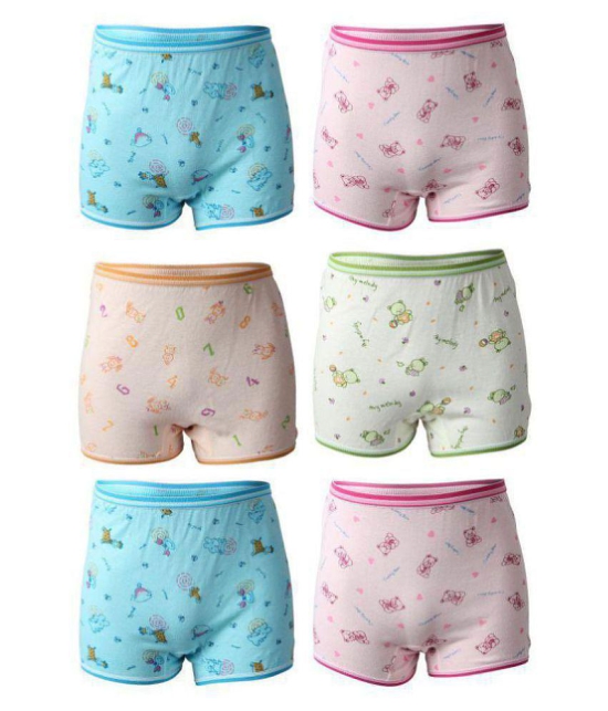 Bodycare Printed Unisex Bloomer Pack of 6 - 7-8 Years