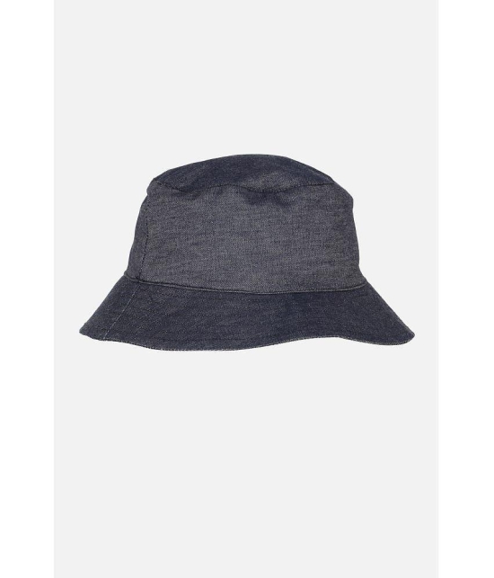 NUEVOSDAMAS Womens Navy Blue Cotton Hats For Summer ( Pack of 1 ) - Navy Blue