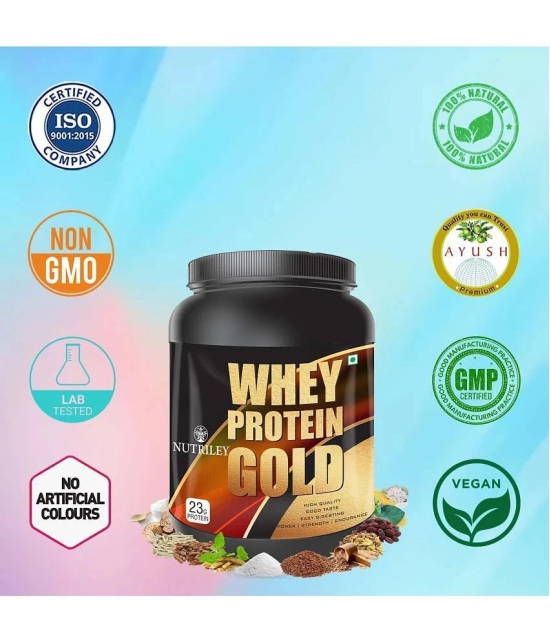 Nutriley Whey Gold Whey Protein ( 1000 gm , Banana - Flavour )